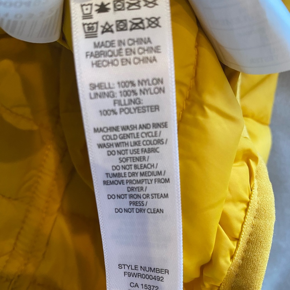 Joe Fresh Women’s Gold Lightweight Spring Jacket sz Lg (Men sz Med) - Picture 5 of 5